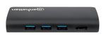 Manhattan-152372-replicatore-di-porte-e-docking-station-per-laptop-USB-3.2-Gen-1-3.1-Gen-1-Type-C-Nero--USB-C-DOCK-HUB-R