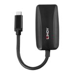 Lindy-43337-cavo-e-adattatore-video-013-m-USB-tipo-C-DisplayPort-Nero--Usb-Type-C-To-Dp-1.4-Converter---Warranty-24M-