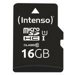 Intenso Scheda di memoria intenso per le prestazioni-flash 16GB (MicroSDHC incl. Adattatore SD-UHS-1)