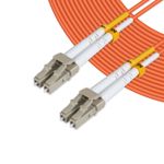 Microconnect-FIB4400005-cavo-a-fibre-ottiche-05-m-LC-Arancione--LC-UPC-LC-UPC-0.5m-OM1---MM-Duplex-OM1-OD-2mm-0.3dB---Or