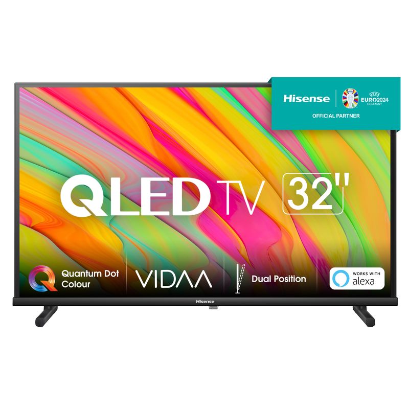 Hisense-TV-QLED-FHD-32”-32A5KQ-Smart-TV-Wifi-Quantum-Dot-Colour-USB-Type-C-Stand-Reclinabile