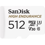 Western Digital SanDisk SDSQQNR-512G-GN6IA memoria flash 512 GB MicroSDXC Classe 10 (HIGH ENDURANCE MICROSDXC