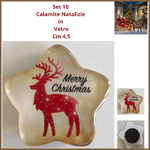 Calamita set 10 calamite frigo magnete di natale con renna decorazioni natalizie vintage addobbi natalizi  segnaposto  idee regalo regali