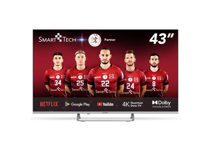 Smart-Tech-Smart-Tech-43QA20V3-TV-1092-cm--43---4K-Ultra-HD-Smart-TV-Wi-Fi-Argento