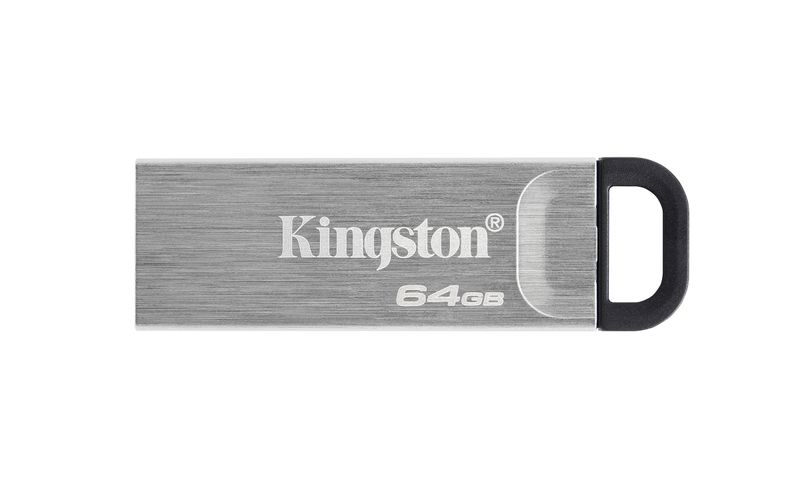 Kingston-Technology-DataTraveler-Kyson-unita-flash-USB-64-GB-USB-tipo-A-3.2-Gen-1--3.1-Gen-1--Argento