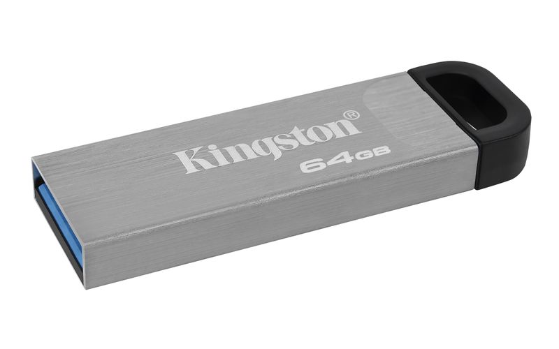 Kingston-Technology-DataTraveler-Kyson-unita-flash-USB-64-GB-USB-tipo-A-3.2-Gen-1--3.1-Gen-1--Argento