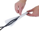 Ergotron-98-453-organizer-per-cavi-Guaina-intrecciata-per-cavi-Bianco-1-pezzoi--Cable-Sleeve-White---Warranty-12M-