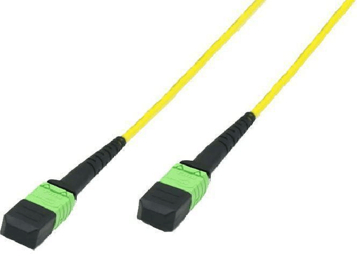 Fibre-MTP---MTP-F-F-3m-OS2---Singlemode-LSZH-12-Fibers---Polarity-B-Polishing--APC-Yellow---Warranty-300M