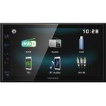 Kenwood DMX125DAB Ricevitore multimediale per auto Nero 84 W Bluetooth