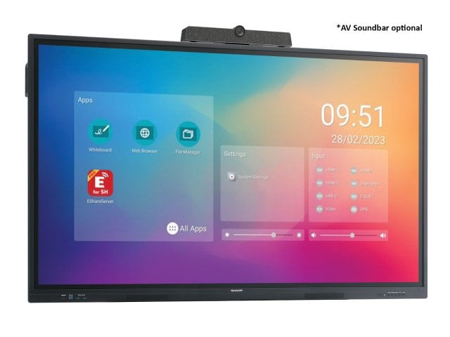 MONITOR-TOUCH-NEC-86--LC-Series-UHD-450-cd-m2-16-7-proof-Infrared-20-touchpoints-OPS-Slot-Android-SoC-USB-C