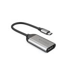 Targus HYPER HD-H8K USB tipo-C HDMI Stainless steel (HYPER HYPERDRIVE USB-C TO - 8K60HZ/4K1)