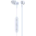 Schwaiger Cuffie intrauricolari Bluetooth Jack Micro-B bianco