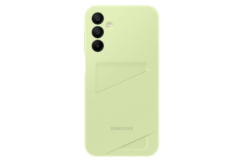 Custodia-con-slot-per-scheda-Samsung-EF-OA156TMEGWW-per-Galaxy-A15---A15-5G-Lime