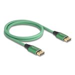 Delock Cavo DisplayPort 16K 60 Hz 1 m verde metallo