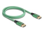 Delock-Cavo-DisplayPort-16K-60-Hz-1-m-verde-metallo