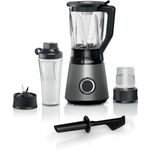 Bosch Frullatore con supporto Bosch MMB6177S VitaPower Series 4 Smoothie Maker argento/nero