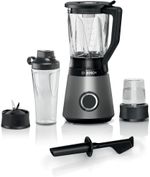 Frullatore-con-supporto-Bosch-MMB6177S-VitaPower-Series-4-Smoothie-Maker-argento-nero