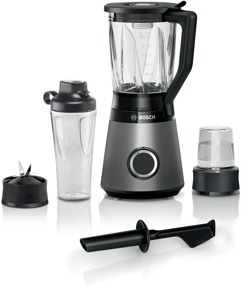 Frullatore-con-supporto-Bosch-MMB6177S-VitaPower-Series-4-Smoothie-Maker-argento-nero