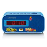 Lenco-CR-205-Sveglia-digitale-Blu