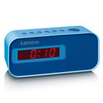 Lenco-CR-205-Sveglia-digitale-Blu