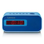 Lenco-CR-205-Sveglia-digitale-Blu