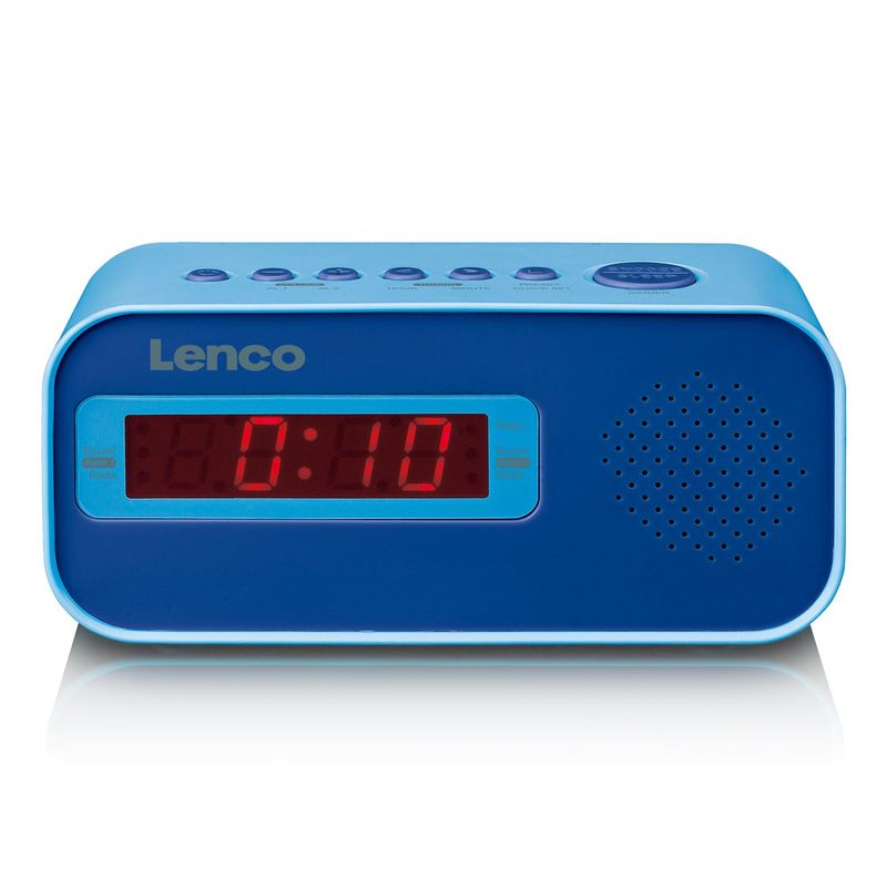 Lenco-CR-205-Sveglia-digitale-Blu