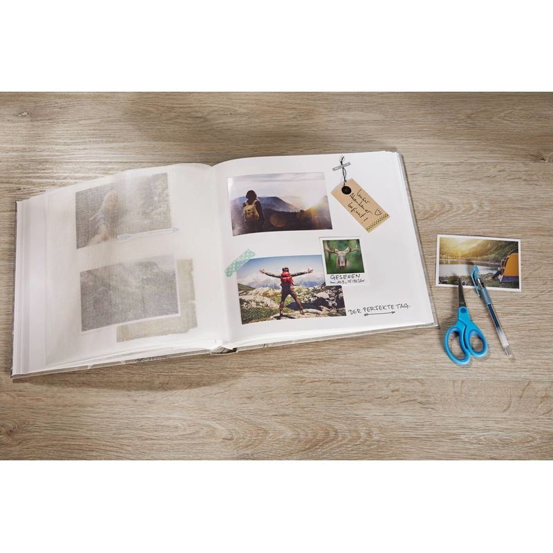 Walther-Design-FA-260-L-album-fotografico-e-portalistino-Blu-60-fogli-Rilegatura-all-inglese