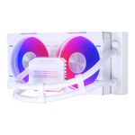 Phanteks Glacier One 240D30 DRGB Processore Raffreddatore di liquidi tutto in uno 12 cm Bianco 1 pz