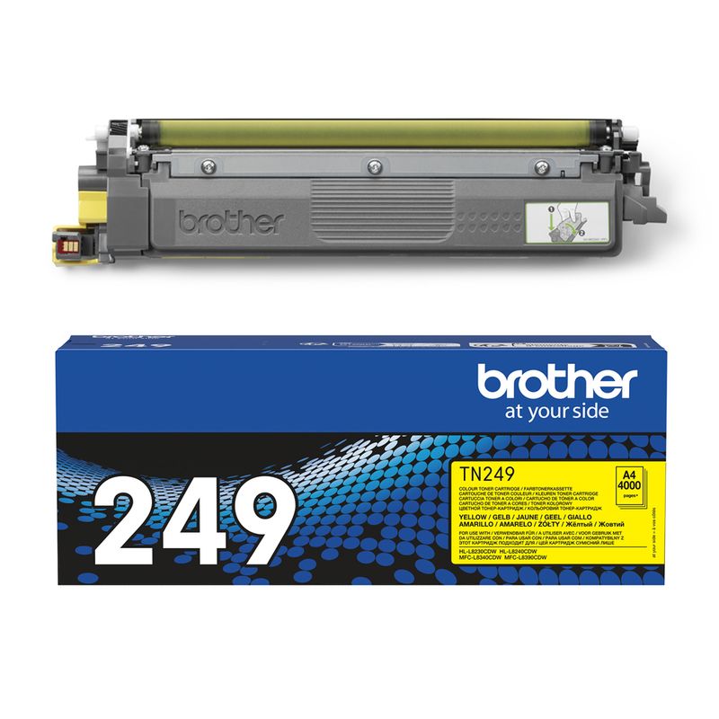 ORIGINALE-Brother-toner-giallo-TN-249Y-249-4000-pagine