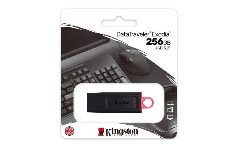 Kingston-Technology-DataTraveler-Exodia-unita-flash-USB-256-GB-USB-tipo-A-3.2-Gen-1--3.1-Gen-1--Nero