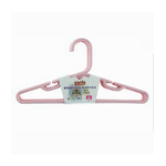 Cleafe-set 5 Pz Grucce Stampelle Appendiabito In Plastica Rosa Vestiti Pantaloni 87682 -