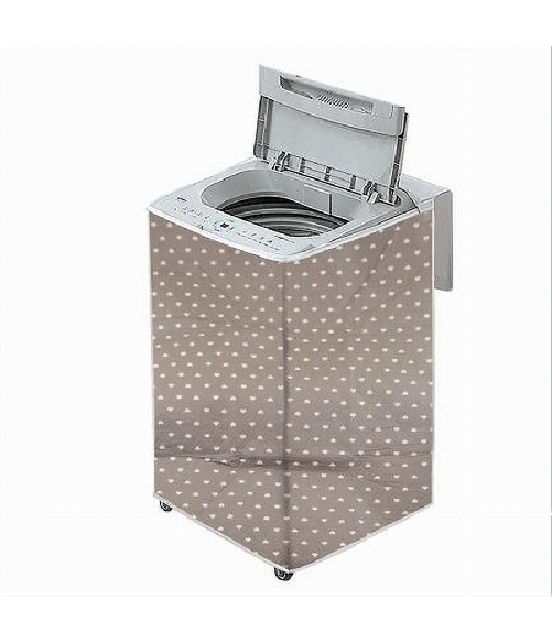 Cleafe-coprilavatrice Telo Con Cuori Copertura In Peva Carica Dall'alto 55x58x87cm 59381 -