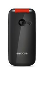 Emporia-emporiaONE-61-cm--2.4---80-g-Nero-Rosso-Telefono-per-anziani