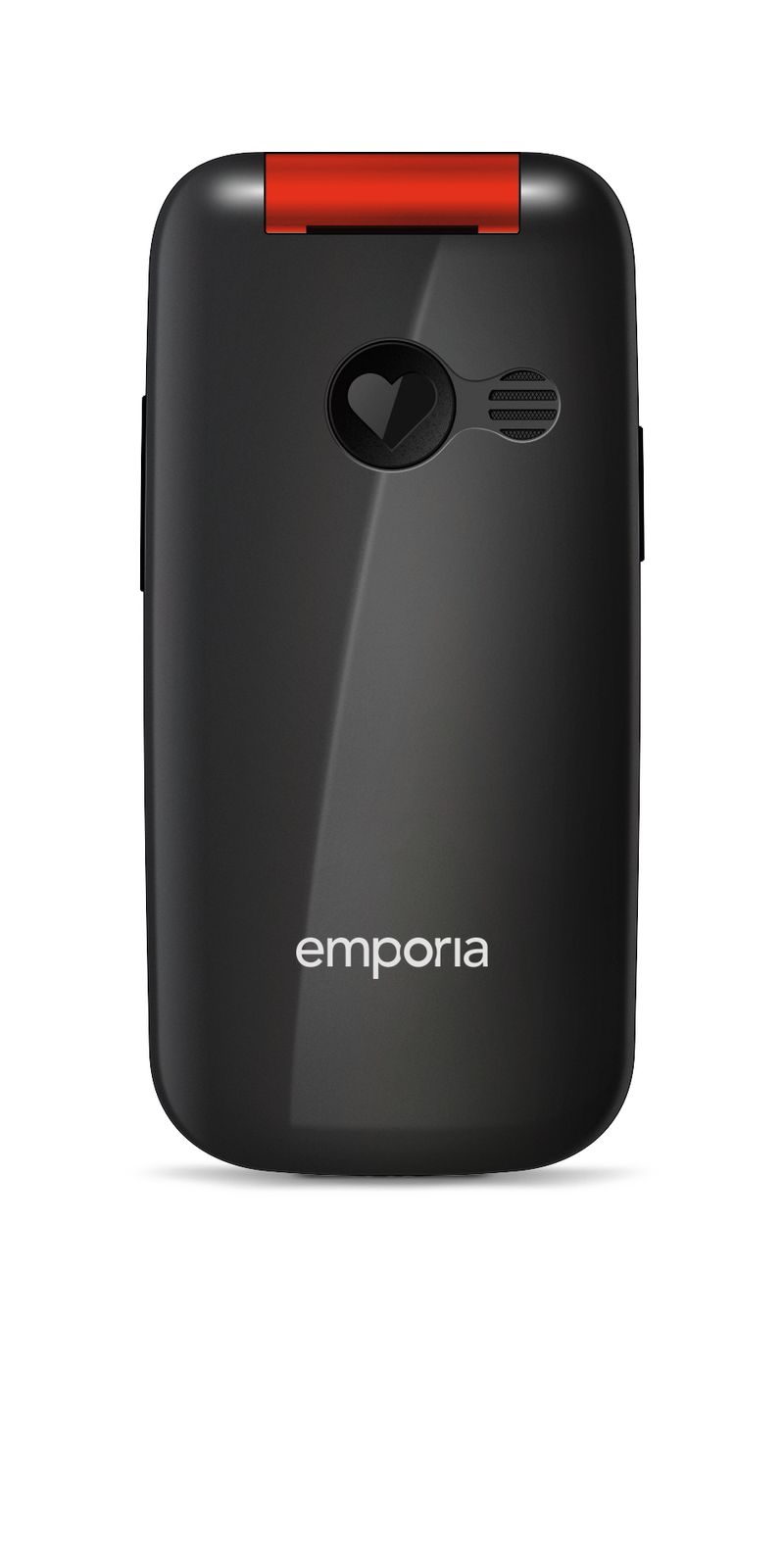 Emporia-emporiaONE-61-cm--2.4---80-g-Nero-Rosso-Telefono-per-anziani