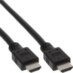 InLine Cavo HDMI - HDMI alta velocità - maschio - maschio - nero - 75 m