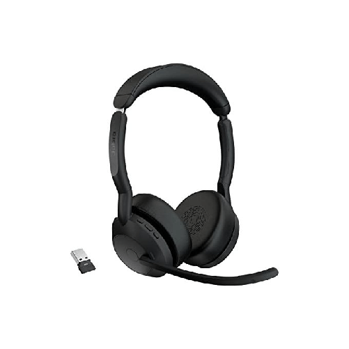 Jabra-Evolve2-55-Auricolare-Wireless-A-Padiglione-Ufficio-Bluetooth-Base-di-ricarica-Nero