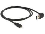 Delock-Cavo-EASY-USB-2.0-tipo-A-maschio-angolato-su-gi--USB-2.0-tipo-Micro-B-maschio-1-m