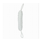 Cleafe-lavaschiena Spugna Rete Esfoliante Bagno Doccia A Treccia Scrubber 79588 Bianco -