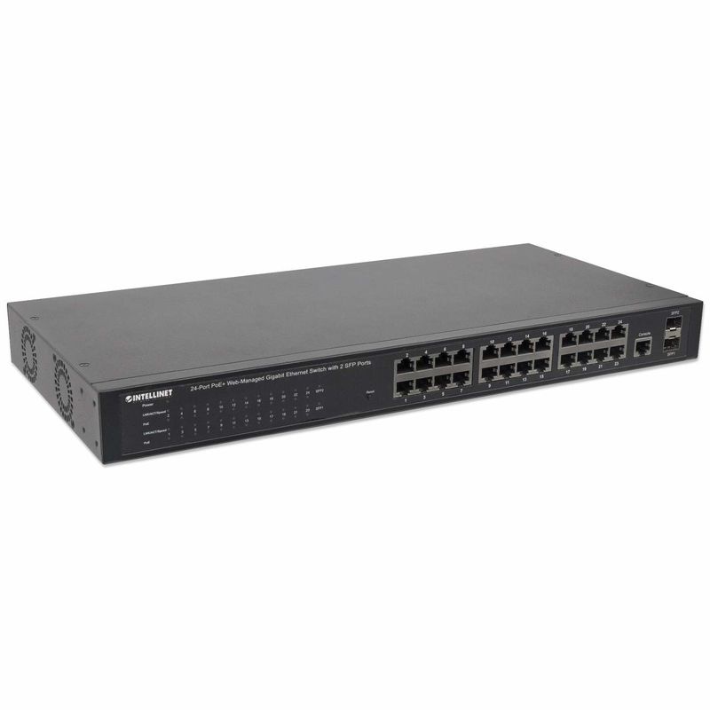 Intellinet-560559-switch-di-rete-Gestito-Gigabit-Ethernet--10-100-1000--Supporto-Power-over-Ethernet--PoE--Nero