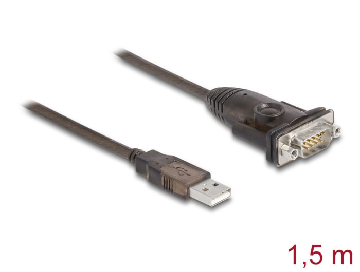 Anschlsse-1-x-USB-2.0-Typ-A-Stecker---1-x-Seriell-DB9-Stecker-mit-Muttern--Chipsatz-Prolific-PL-2303-GS--Datentransferra