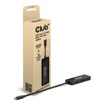 Club 3D CLUB3D CSV-1554 hub di interfaccia USB tipo-C Nero