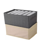 Cleafe-organizer Salvaspazio Per Armadi Scatola Pieghevole 6 Scomparti 44x20x30cm 87403 -