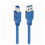 Maxtech-cavo Stampante Usb Bm3.0 3 Mt Rinforzato Resistente 4,80gbps/s Fotocamera F-bm07 -