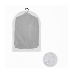 Cleafe-set 3pz Custodia Sacca Copriabiti Copri Abito Vestito Giacca 60x100 Cm Eva 87410 -