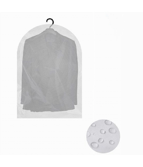 Cleafe-set 3pz Custodia Sacca Copriabiti Copri Abito Vestito Giacca 60x100 Cm Eva 87410 -