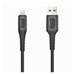 Maxtech-cavo Ricarica Super Trasmissione Dati Usb A Lightning 3a 1mt Iphone Ipad F-ip052 -