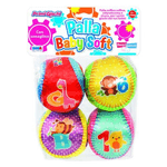 RsToys Palla Baby Soft - 4 Palle con Sonaglino 10cm