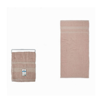 Cleafe-asciugamano Da Bagno Viso In Cotone Morbida 48 X 90 Cm 175 Gr Colore Rosa 79488 -