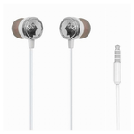 Maxtech-auricolare In-ear Cuffie Con Filo 1.2mt Aux3.5mm Microfono Incorporato Au-8t005 -