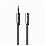 Maxtech-cavo Audio Jack Aux 3,5 Mm Da Maschio A Femmina Am/af 1 Metro Prolunga Aux3-mf01 -